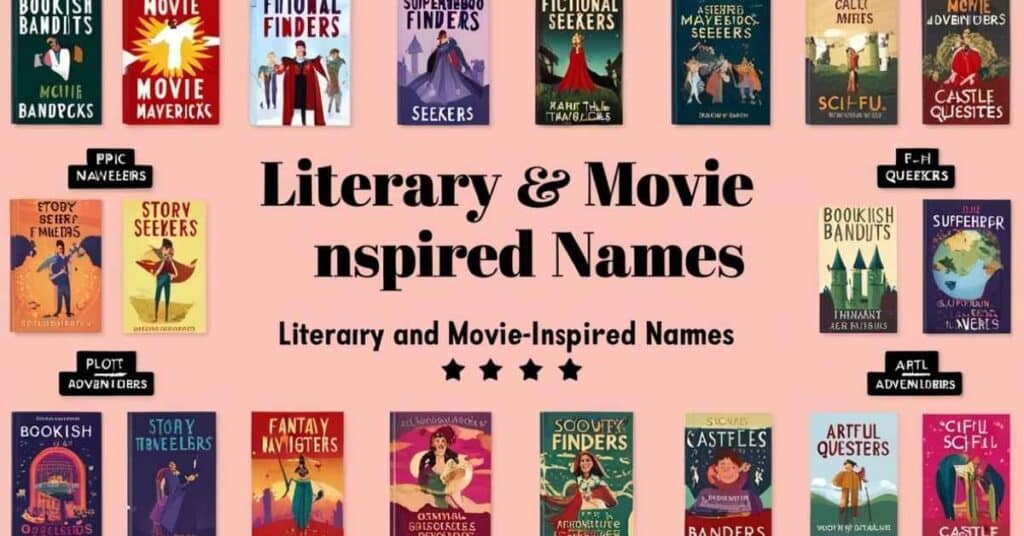 Literary and Movie-Inspired Names