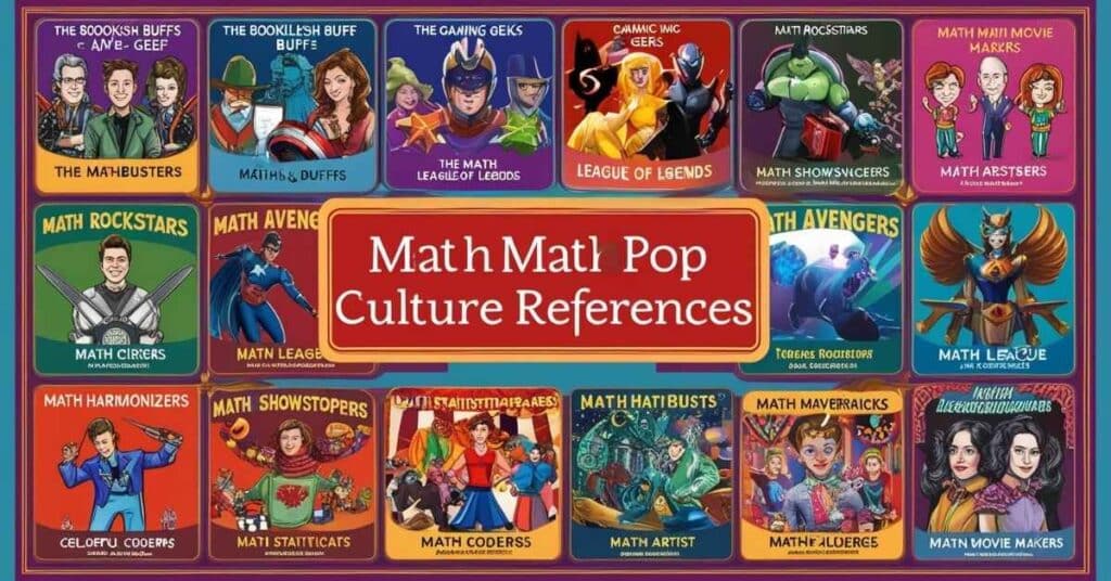 Math Pop Culture References