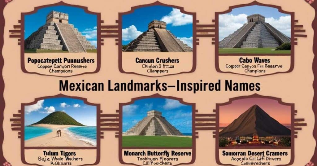 Mexican Landmarks-Inspired Names