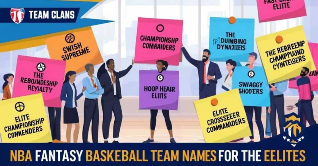 NBA Fantasy Basketball Team Names For The Elites