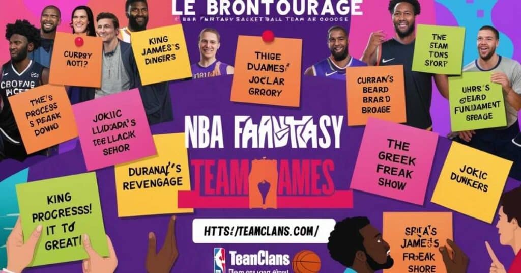 NBA Fantasy Basketball Team Names That Are Great