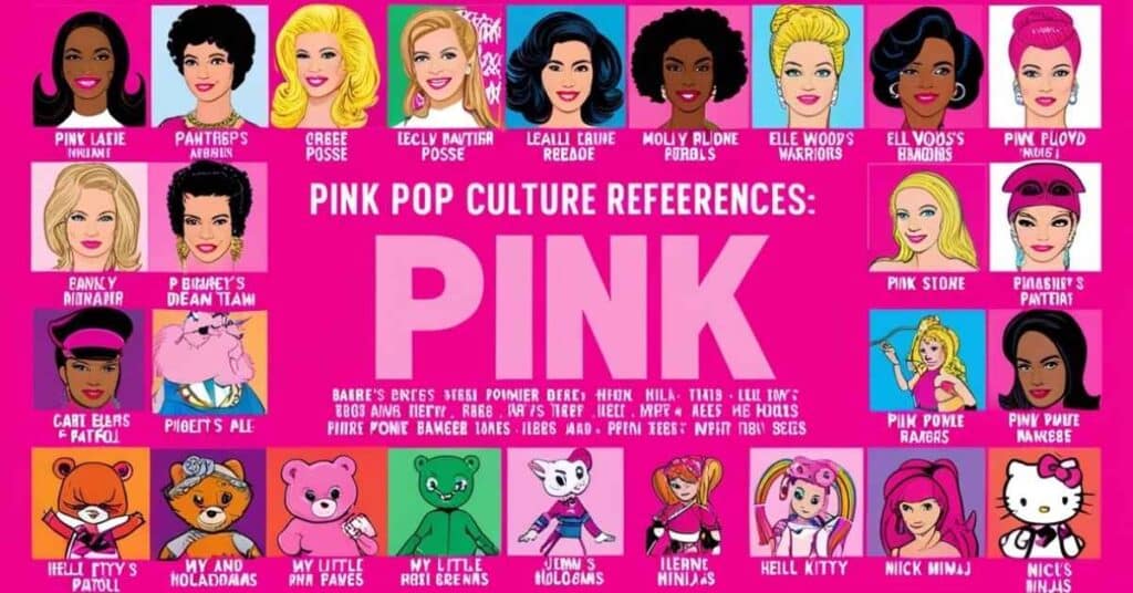 Pink Pop Culture References