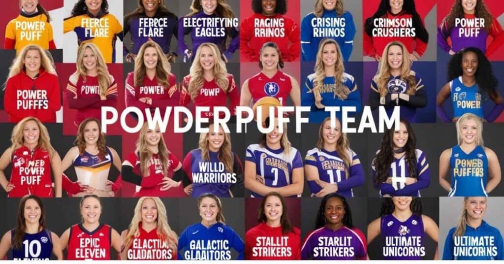 Powderpuff Team Names