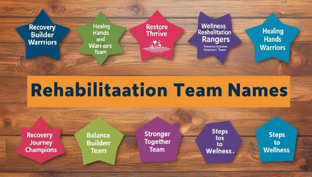 Rehabilitation Team Names