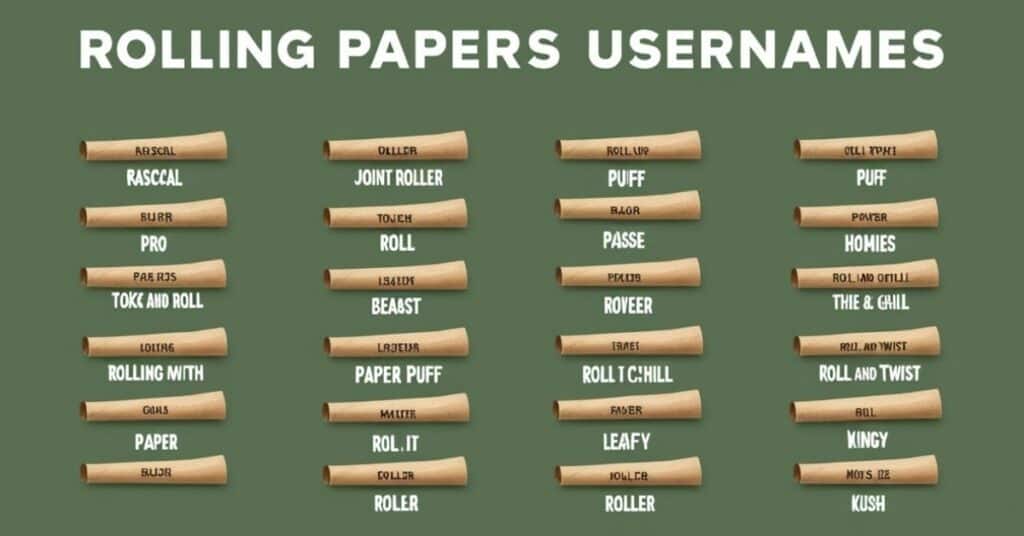 Rolling Papers Usernames