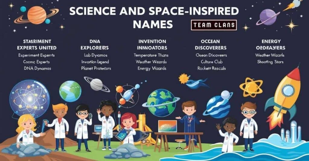 Science and Space-Inspired Names