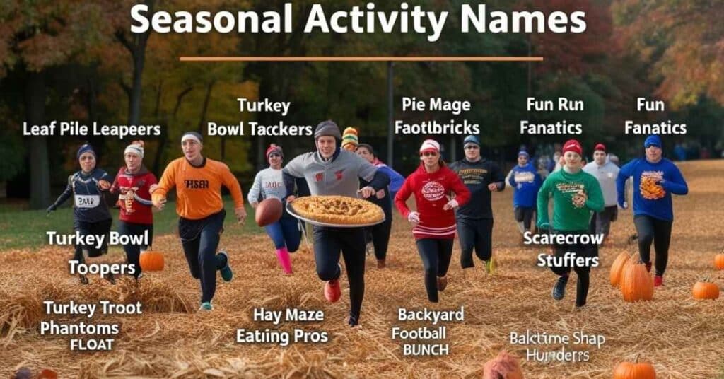 Seasonal Activity Names