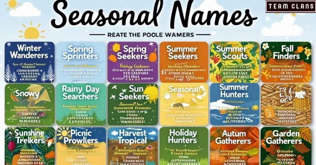 Seasonal Names