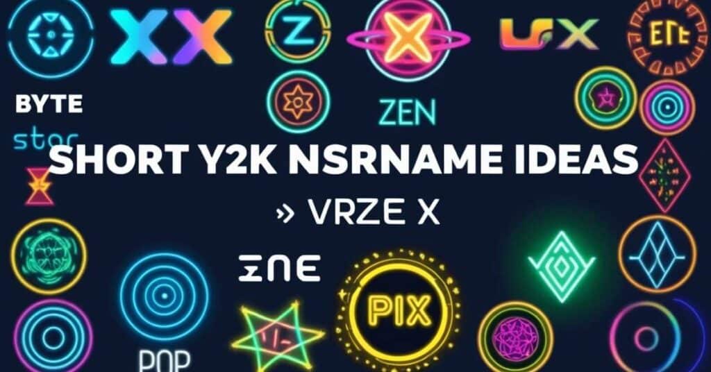 Short Y2K Username Ideas