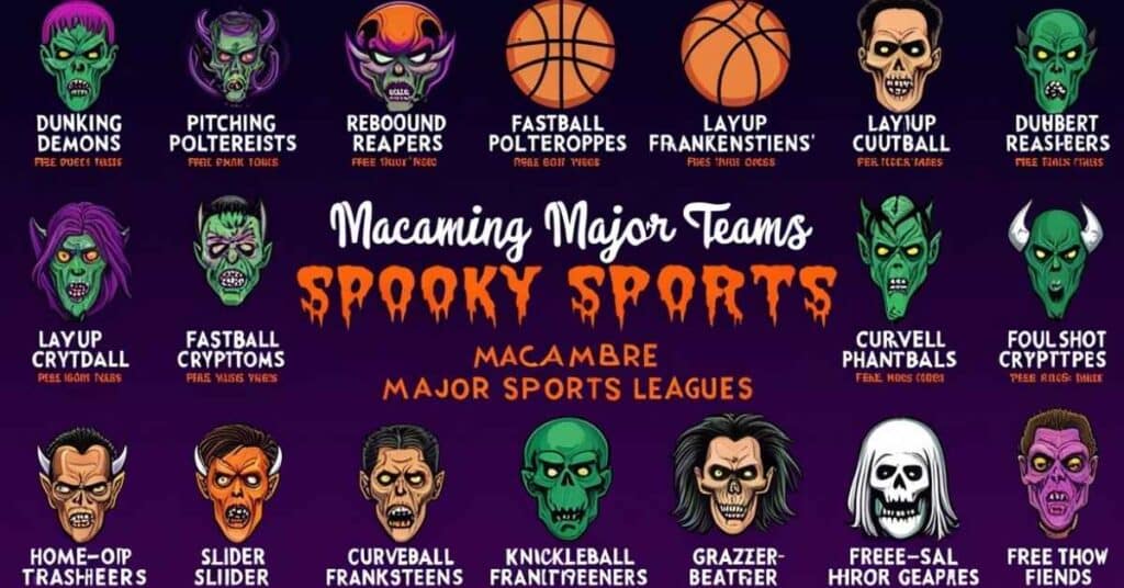 Spooky Sports Teams