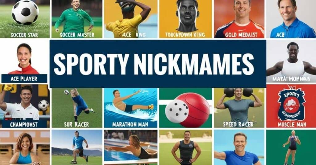 Sporty Nicknames