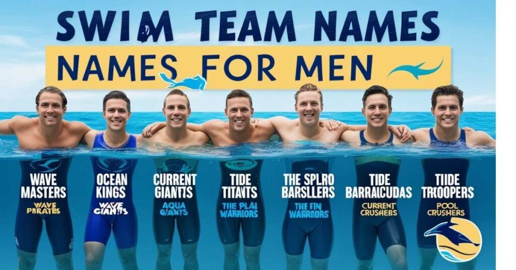 Swim Team Names for Men