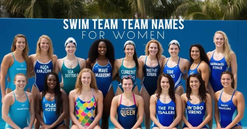 Swim Team Names for Women