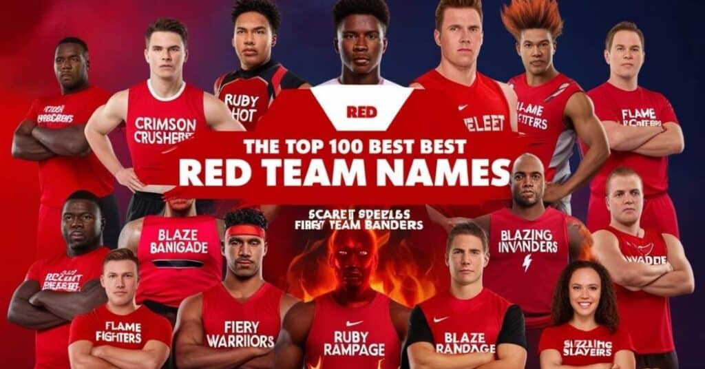 The Top 100 Best Red Team Names