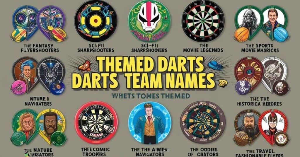 Themed Darts Team Names