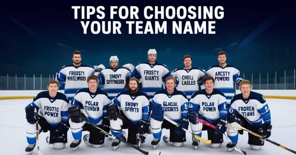 Tips for Choosing Your Team Name