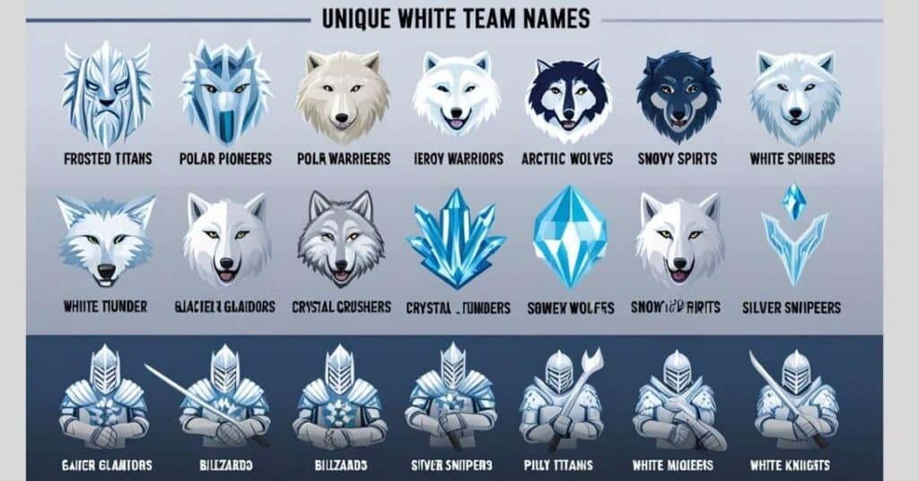 Unique White Team Names