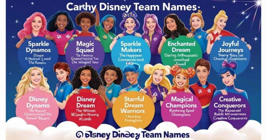 Catchy Disney Team Names