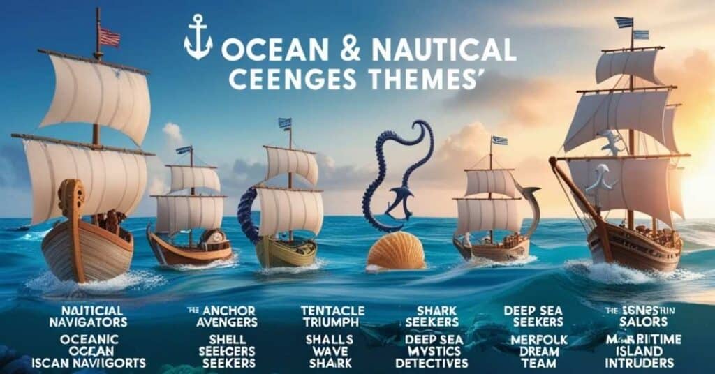 🌊 Ocean & Nautical Themes