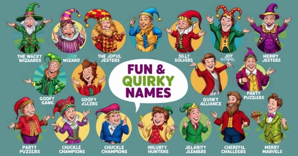 🎭 Fun & Quirky Names