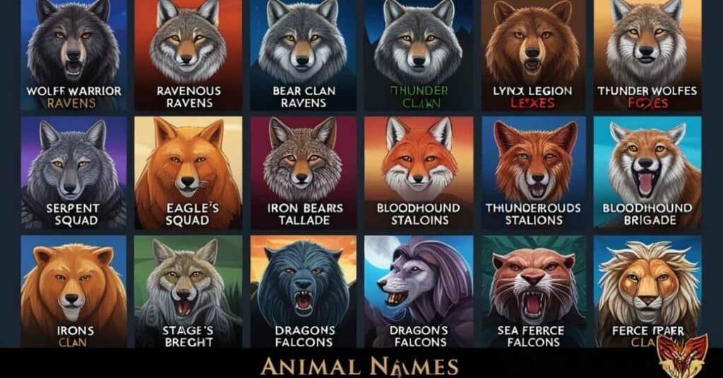 🐉 Animal Names