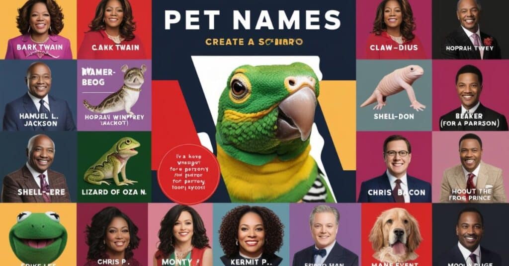 🐾 Pet Names