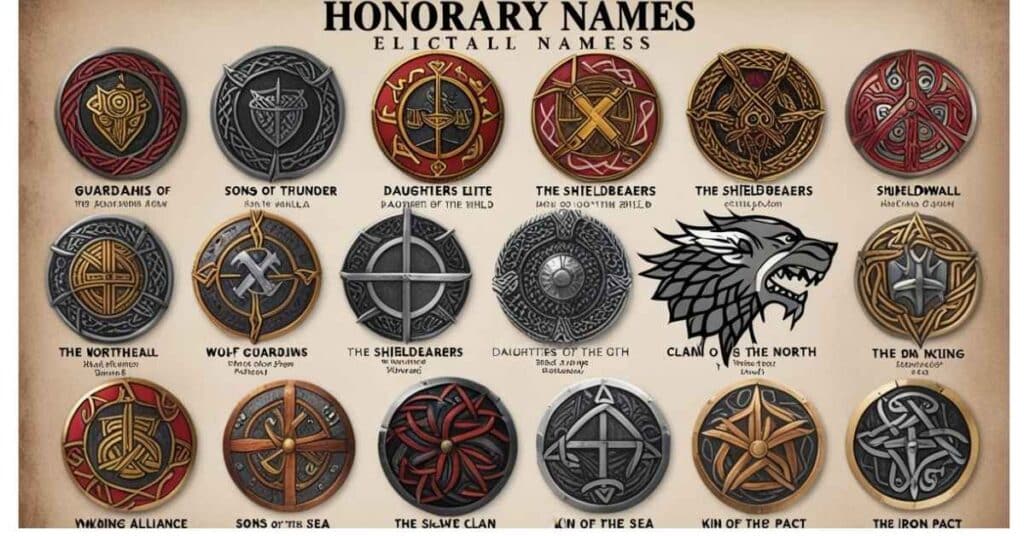 🛡️ Honorary Names