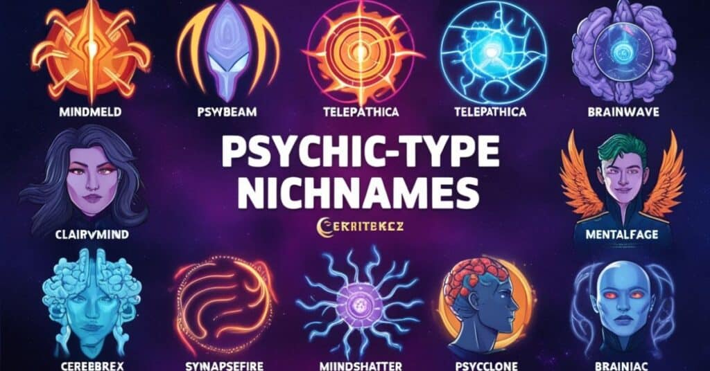 🧠 Psychic-Type Nicknames