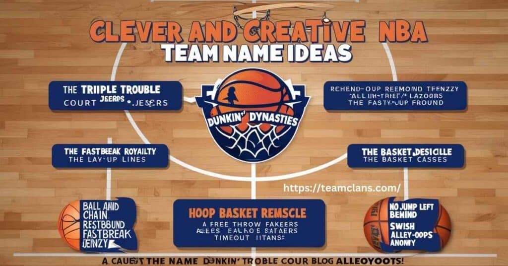 Clever And Creative NBA Team Name Ideas