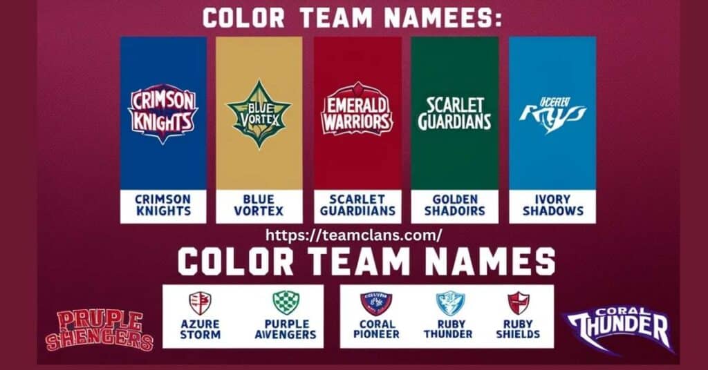 Color Team Names