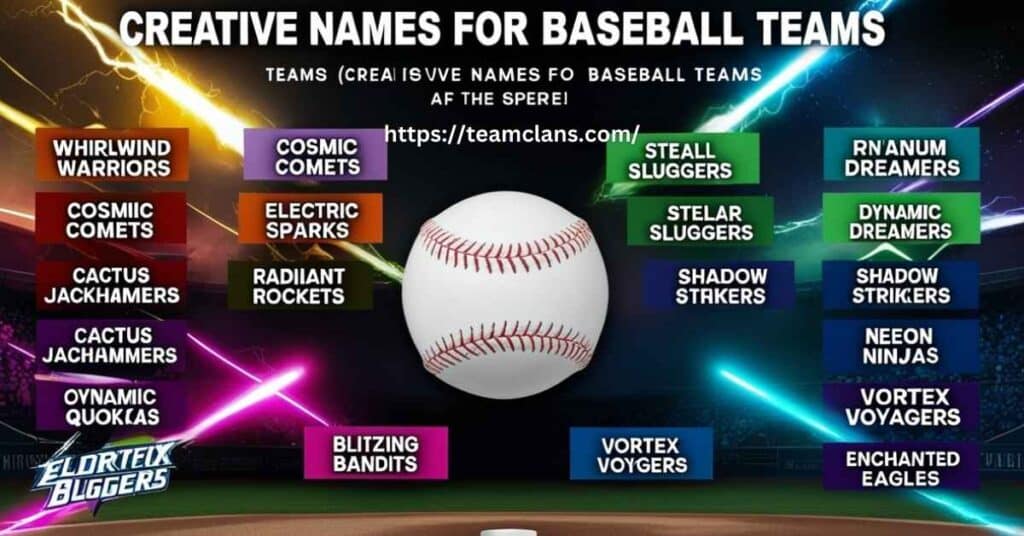 Creative Names for Baseball Teams