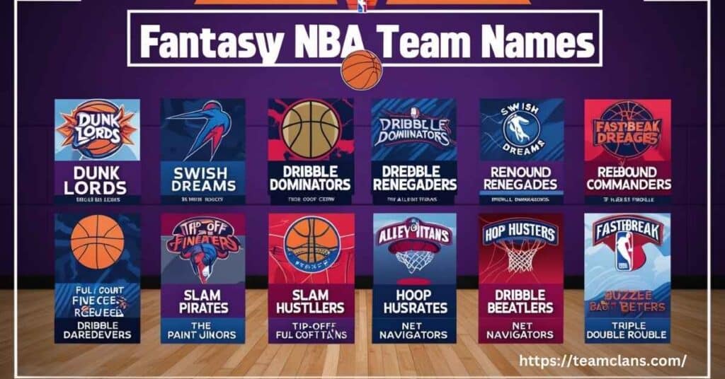 Fantasy NBA Team Names