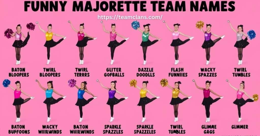 Funny Majorette Team Names