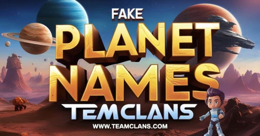 Cool Planet Names